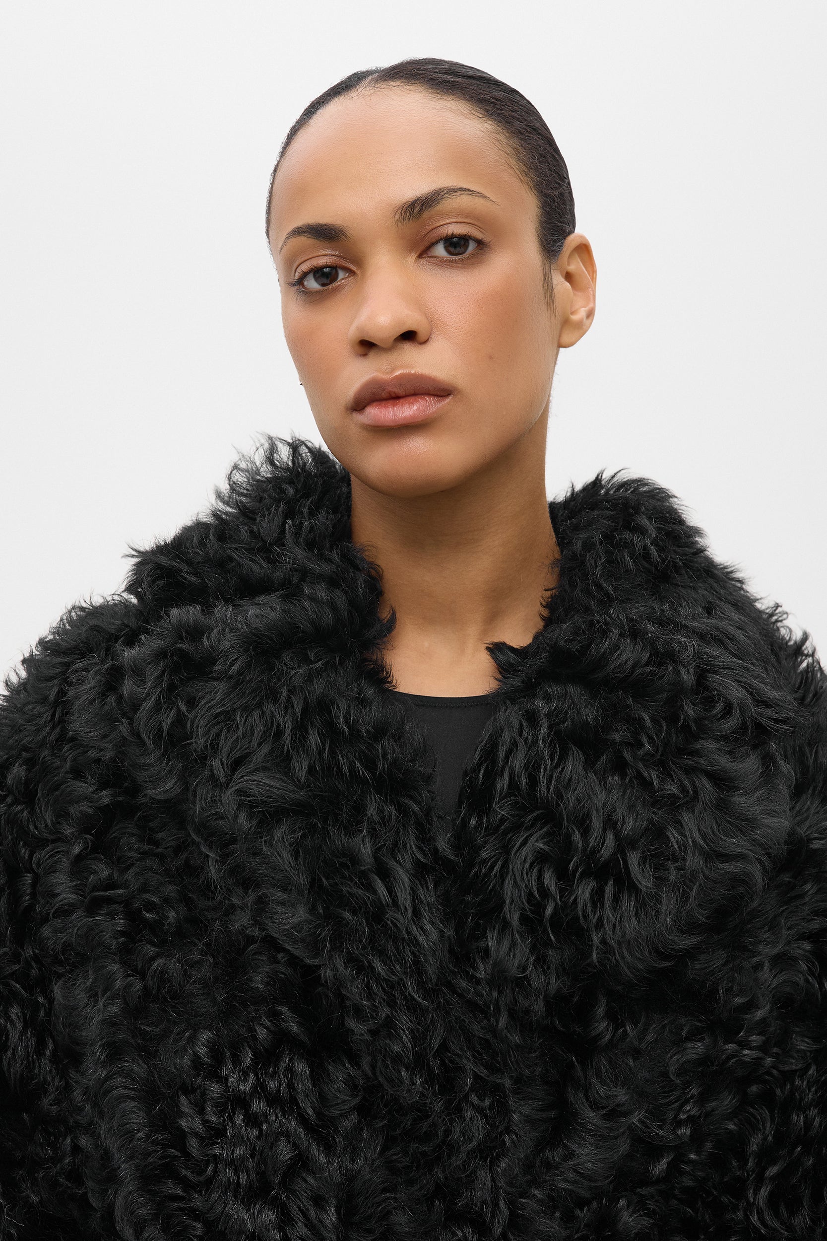 Short shearling coat (1910)