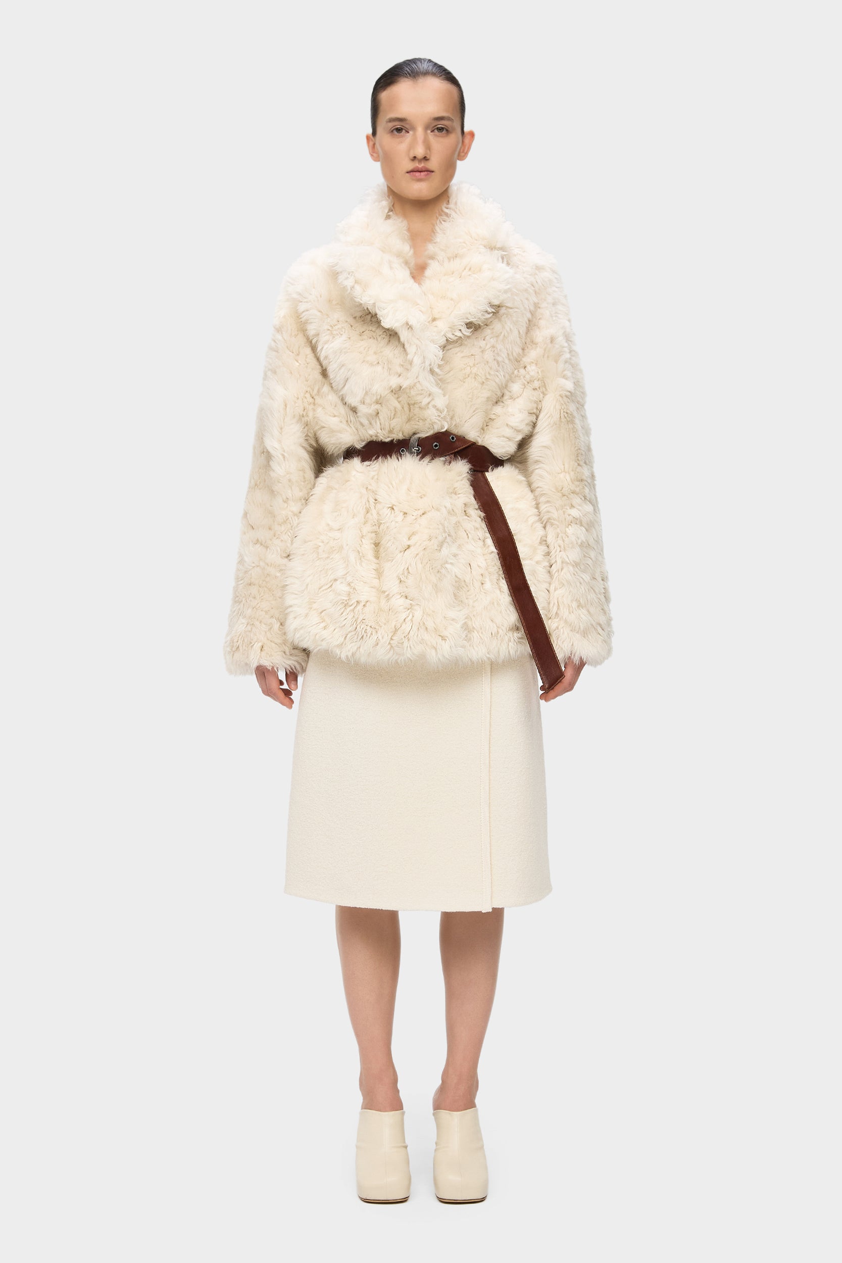 Margot short shearling coat (2222/4)