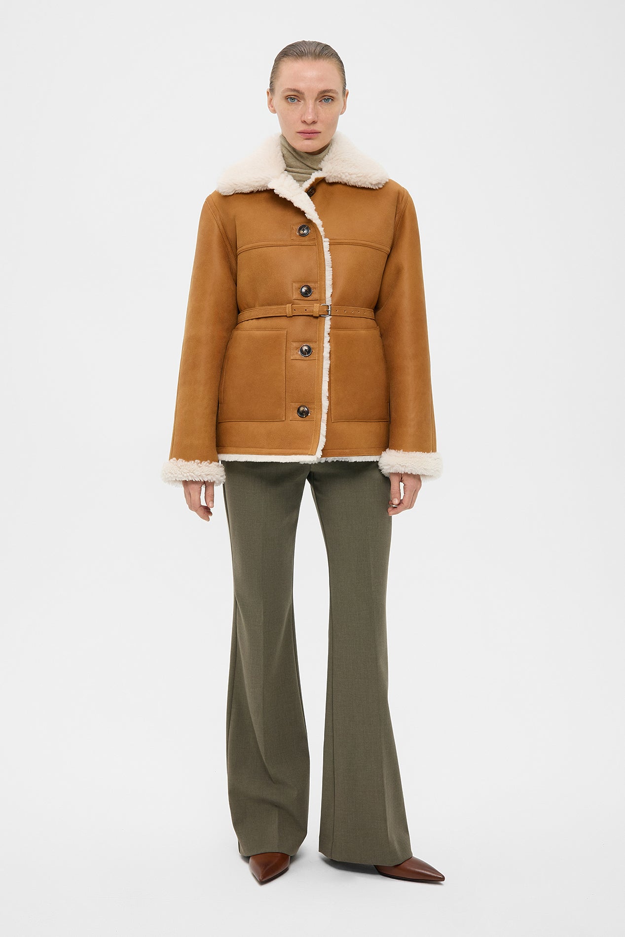 Reversible shearling jacket (1904/1)