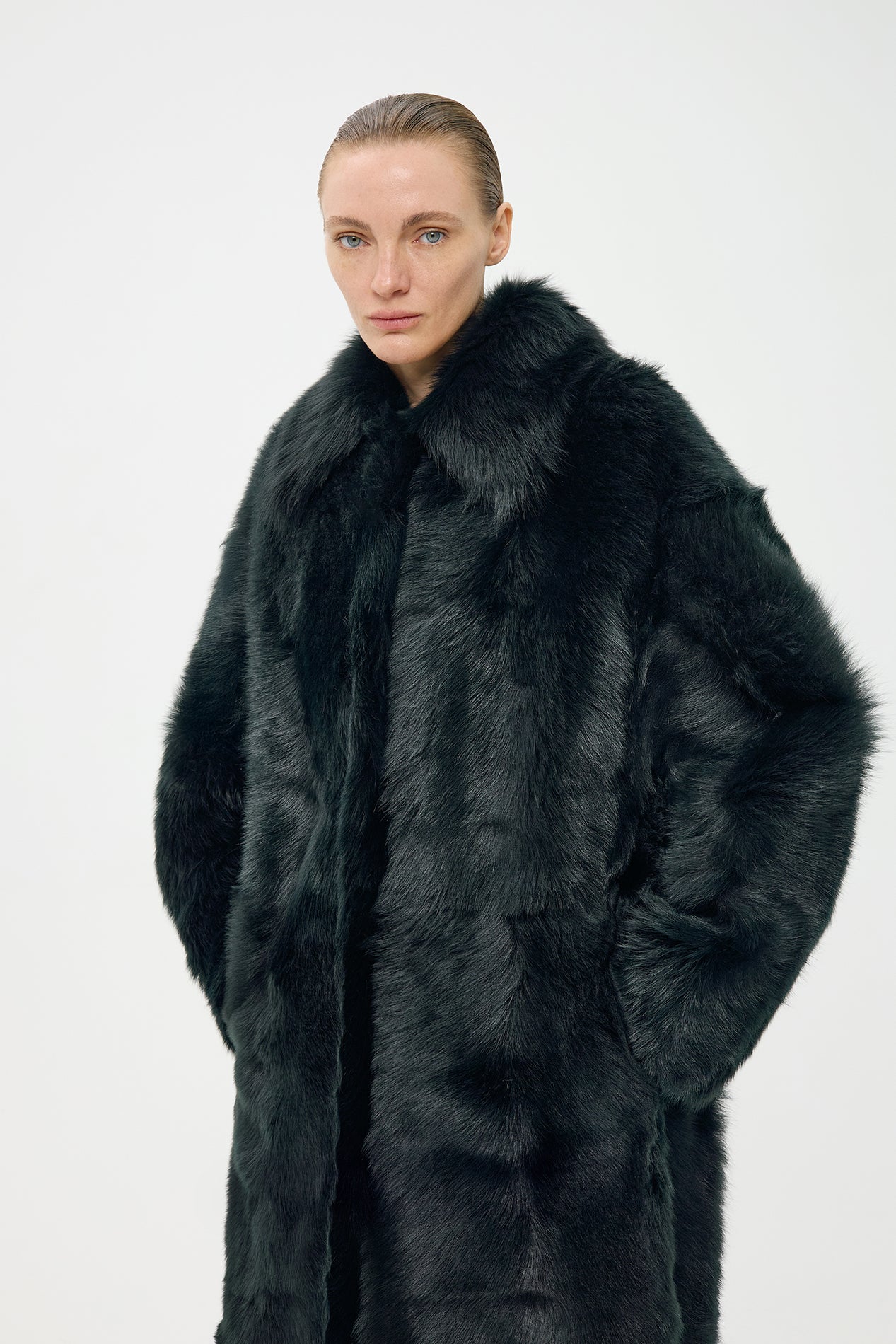 Шуба Равен Тоскана зелена