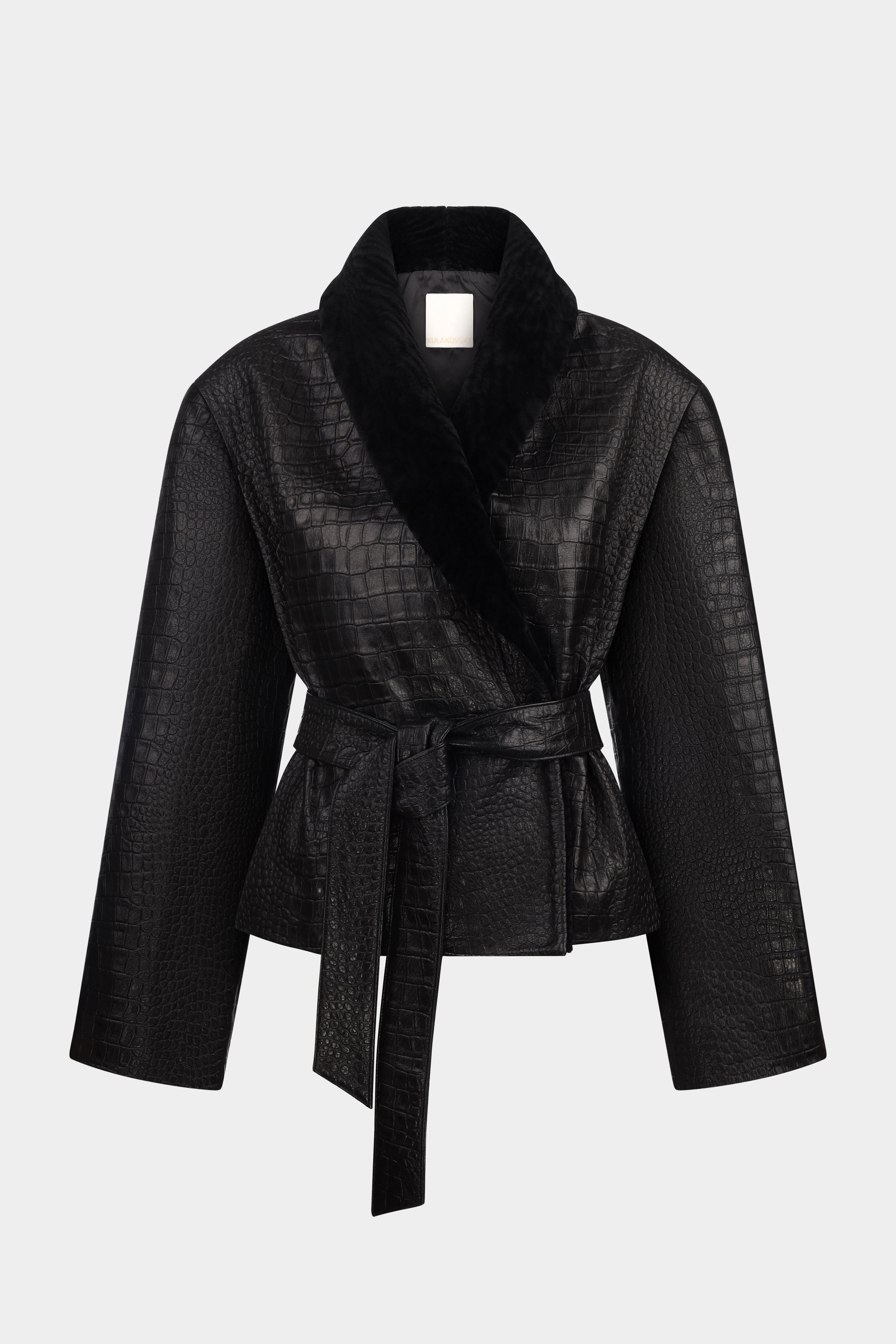 ДУБЛЯНКА З ОВЧИНИ THOM У ТЕМНО-КОРИЧНЕВОМУ