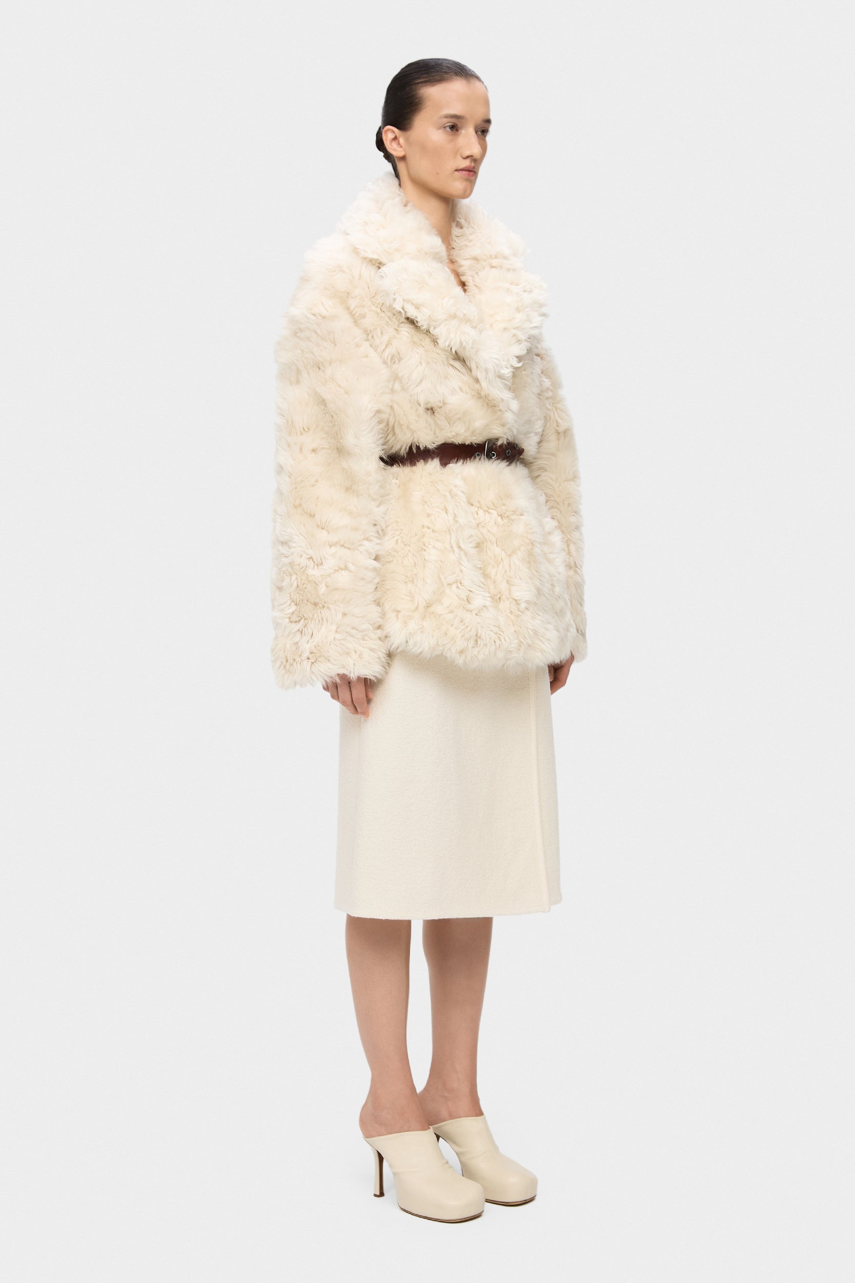 Margot short shearling coat (2222/4)