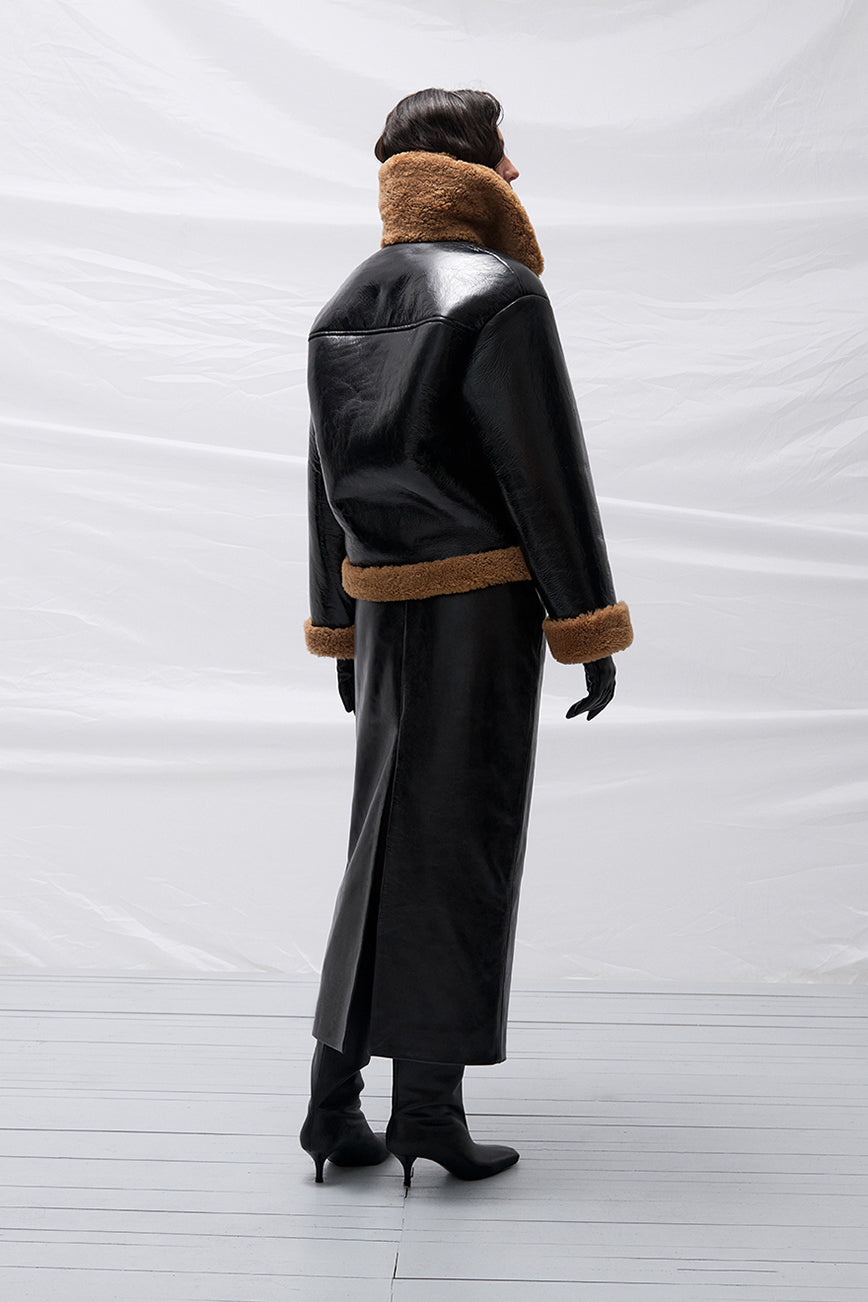 Tera shearling jacket(W26.6.1)