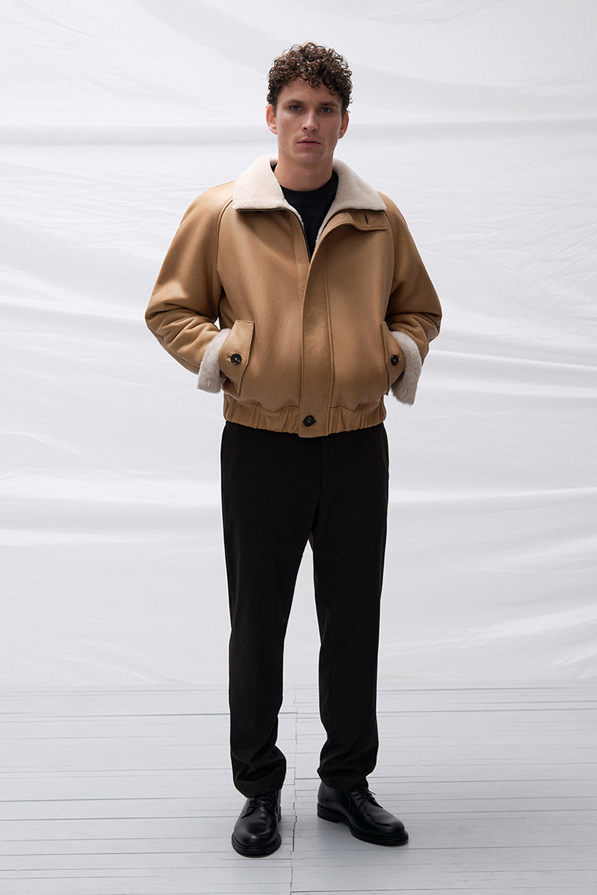 Arden shearling jacket(W26.8.25)