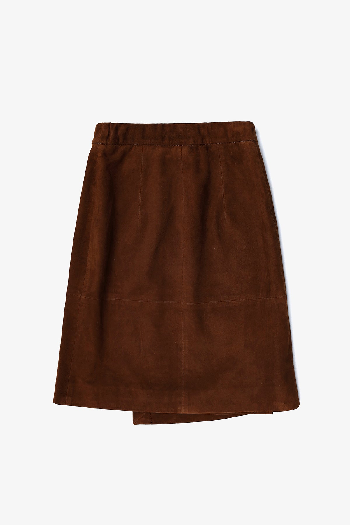 Спідниця Карен міді коричнева