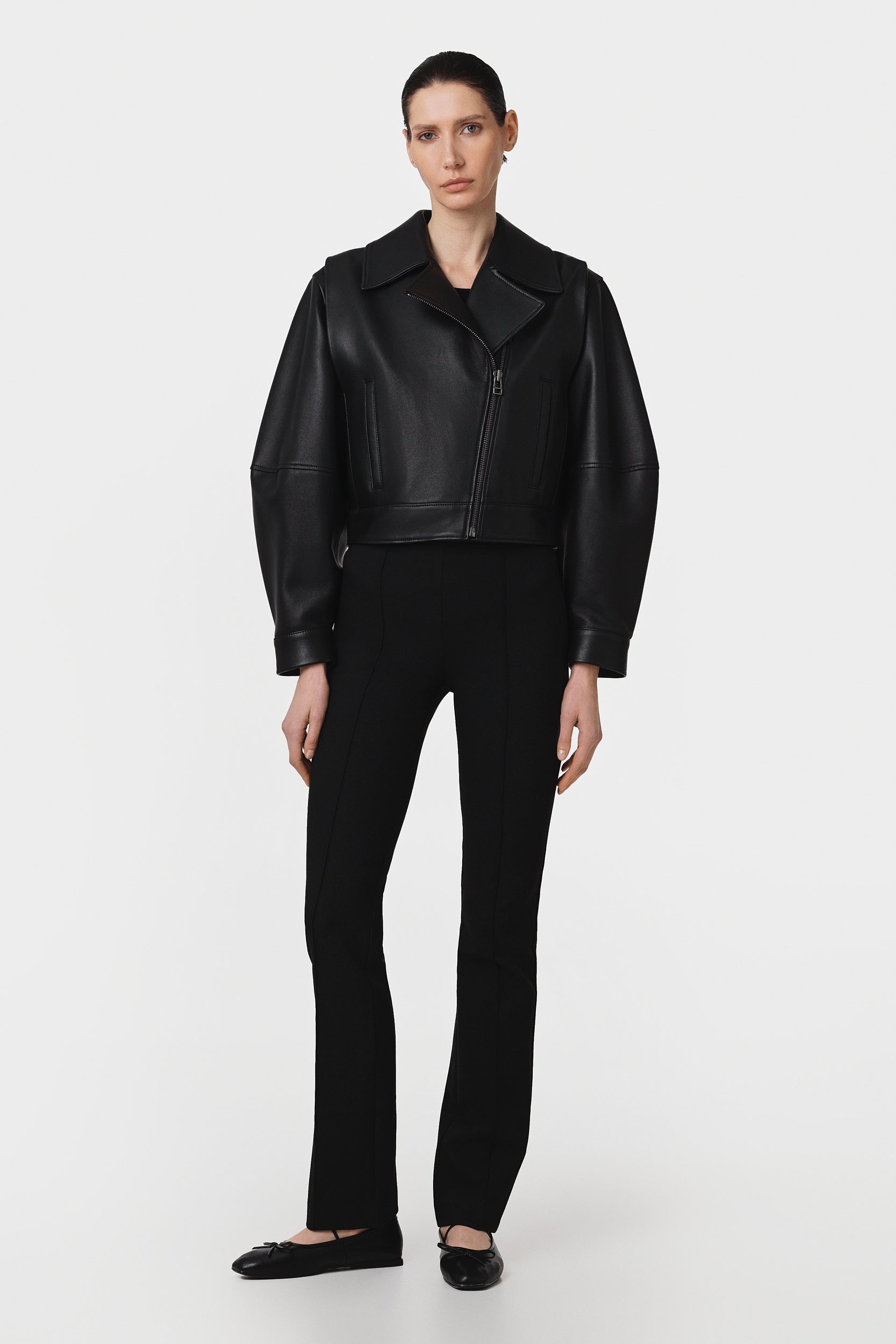 Signature cropped jacket (1405/1)