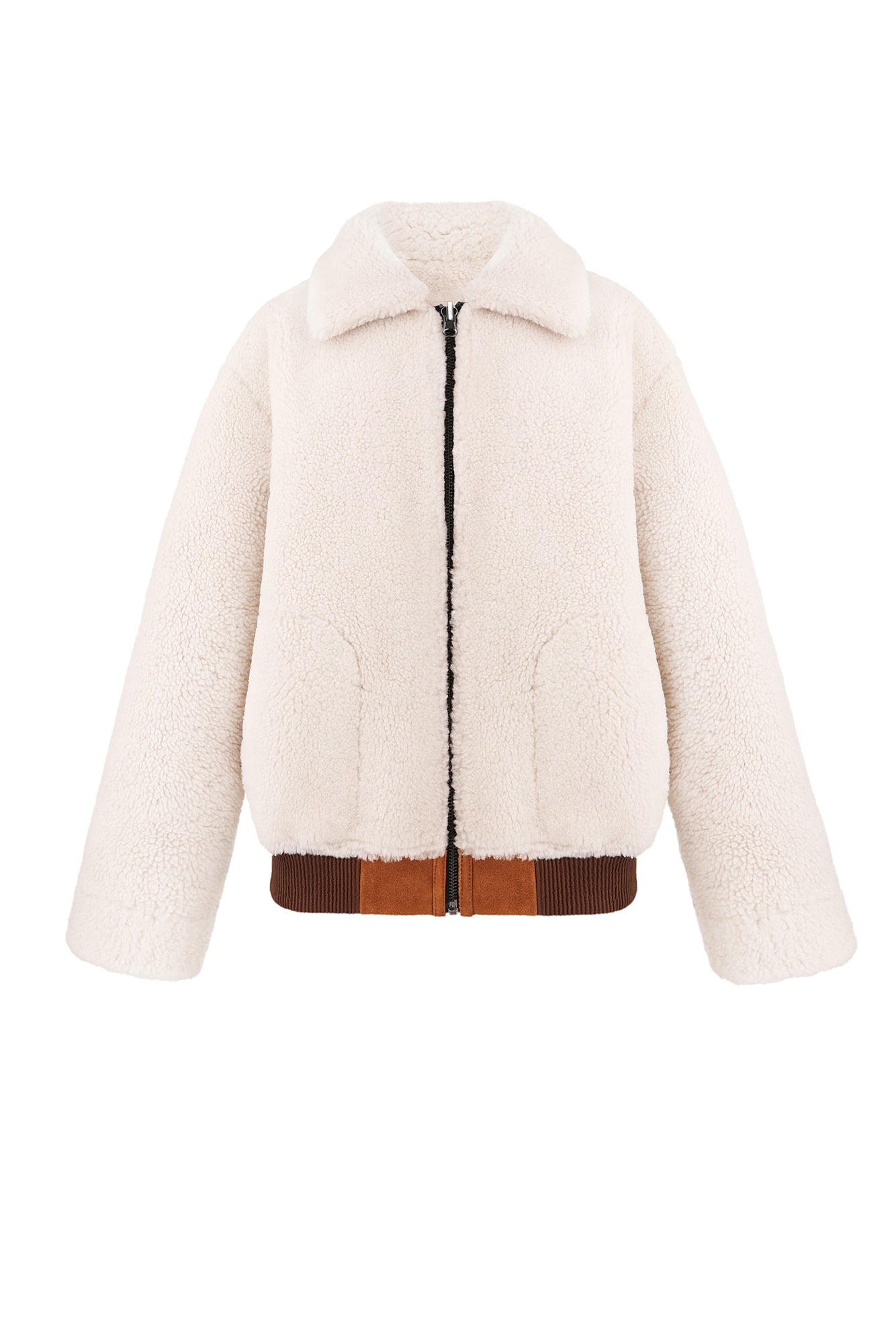 Reversible shearling bomber jacket (1506/1)
