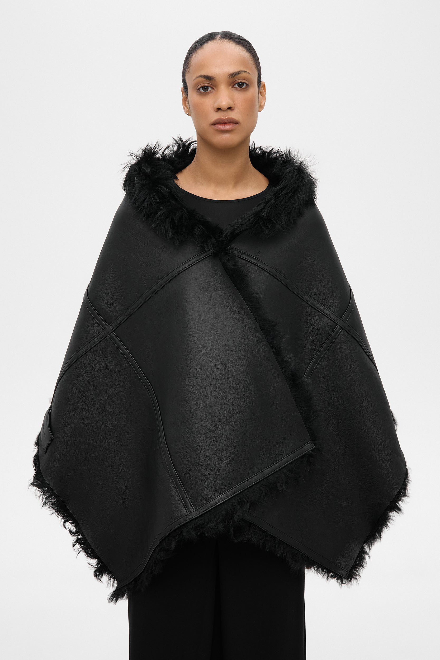 Thea double-sided scarf (2326/1)