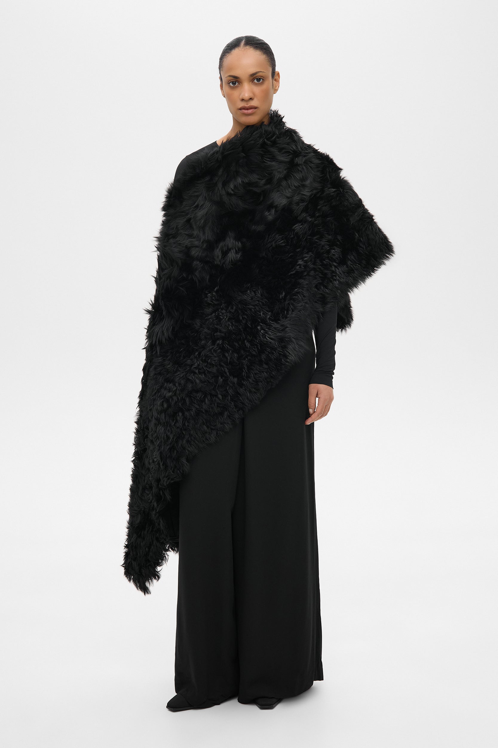 Thea double-sided scarf (2326/1)