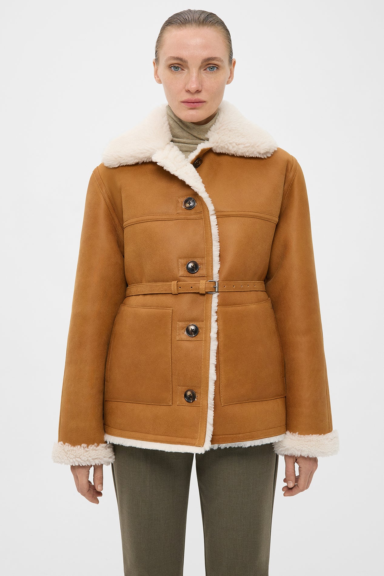 Reversible shearling jacket (1904/1)