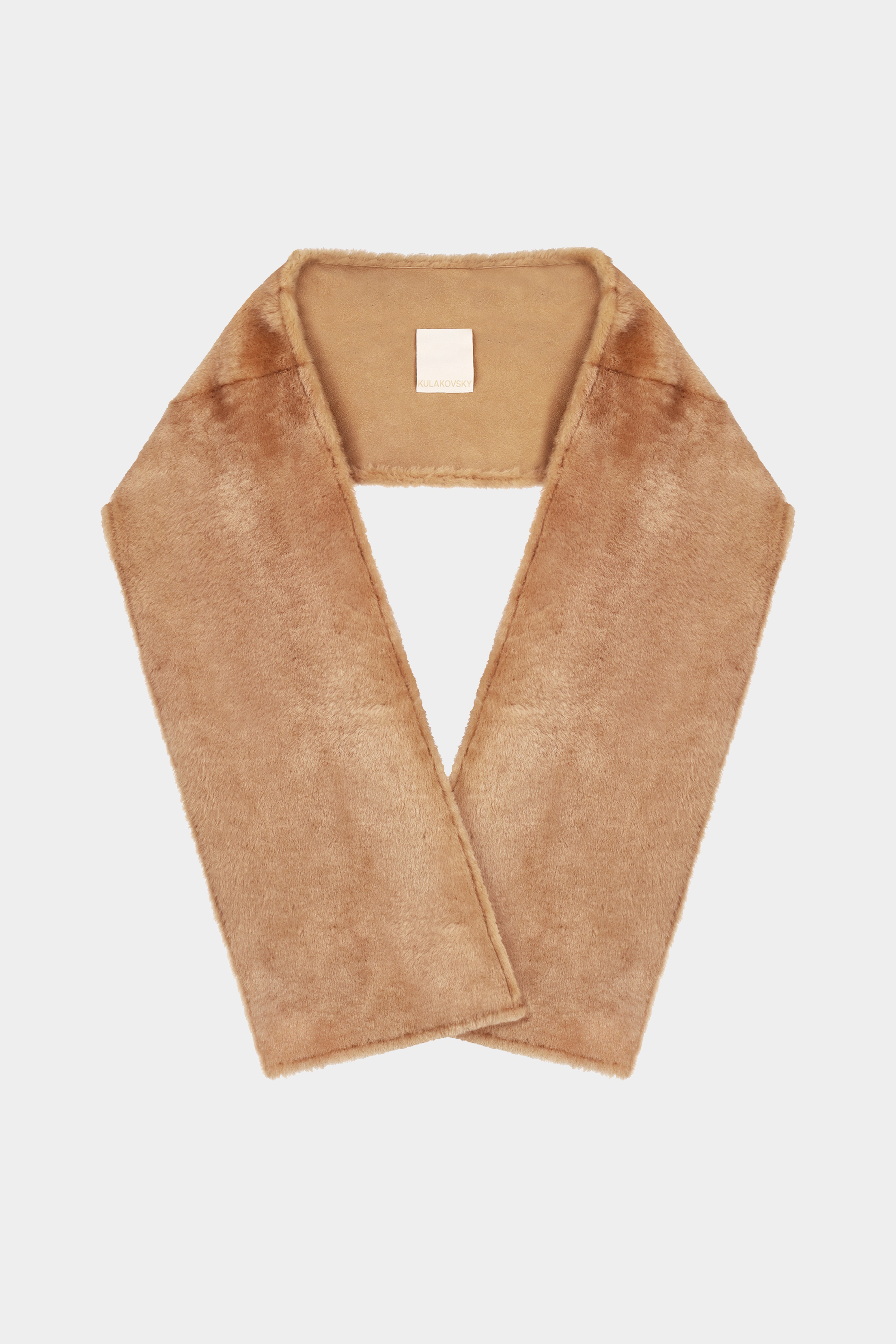 Biarra shearling scarf(W26.29.18)