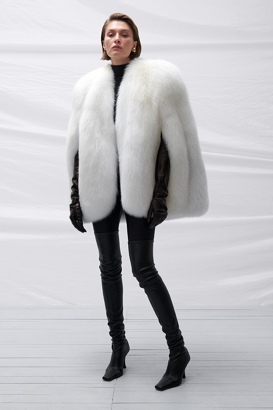 Teya upcycled shearling coat(W26.3.2)