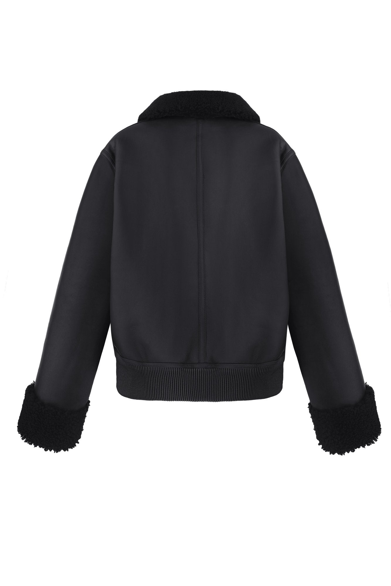 Reversible shearling bomber jacket (1506/2)