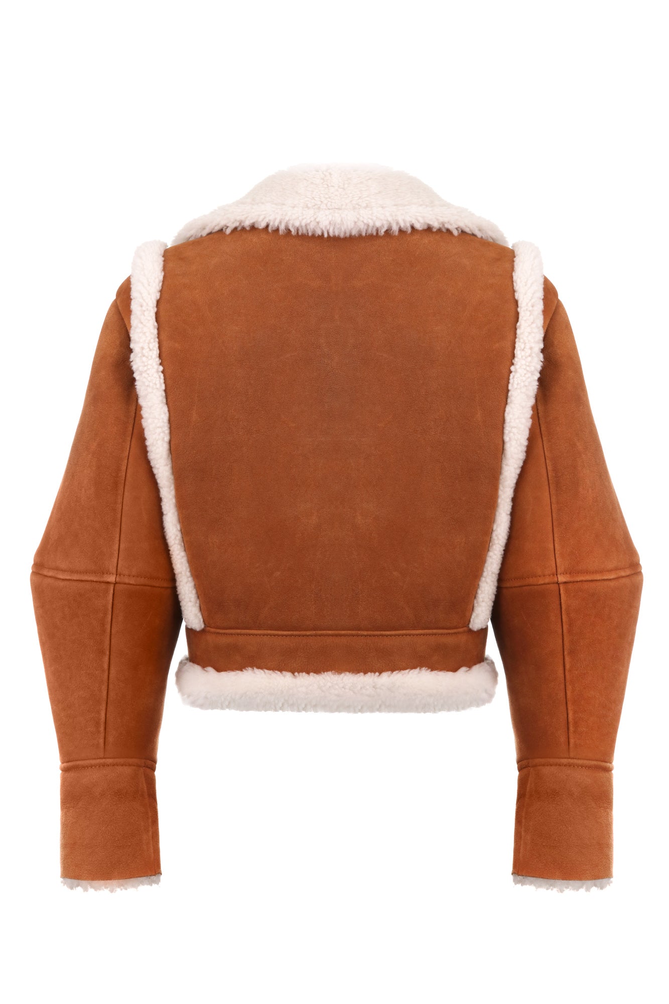 Signature cropped shearling jacket (1502/1)
